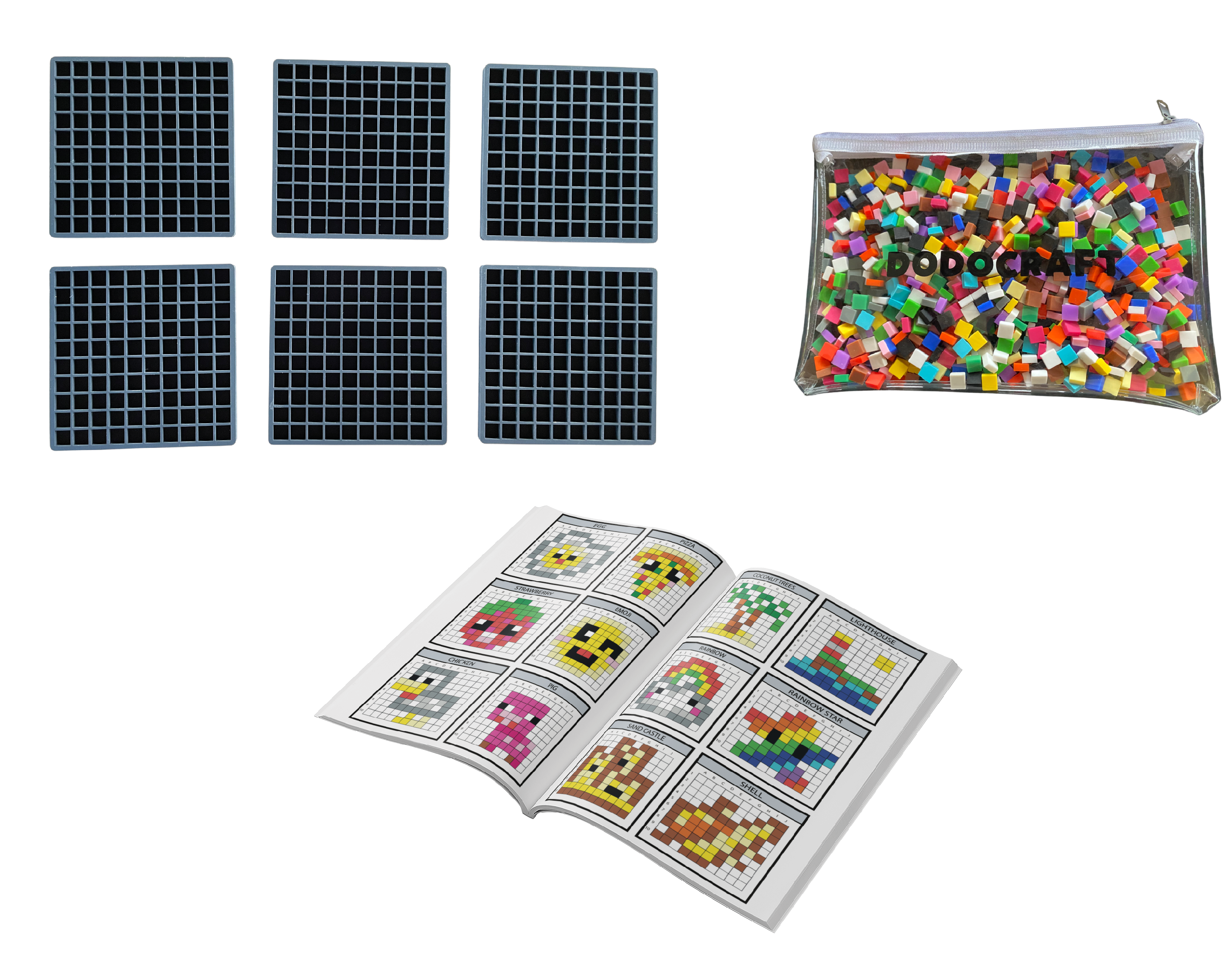 Le mini pixel art silicone