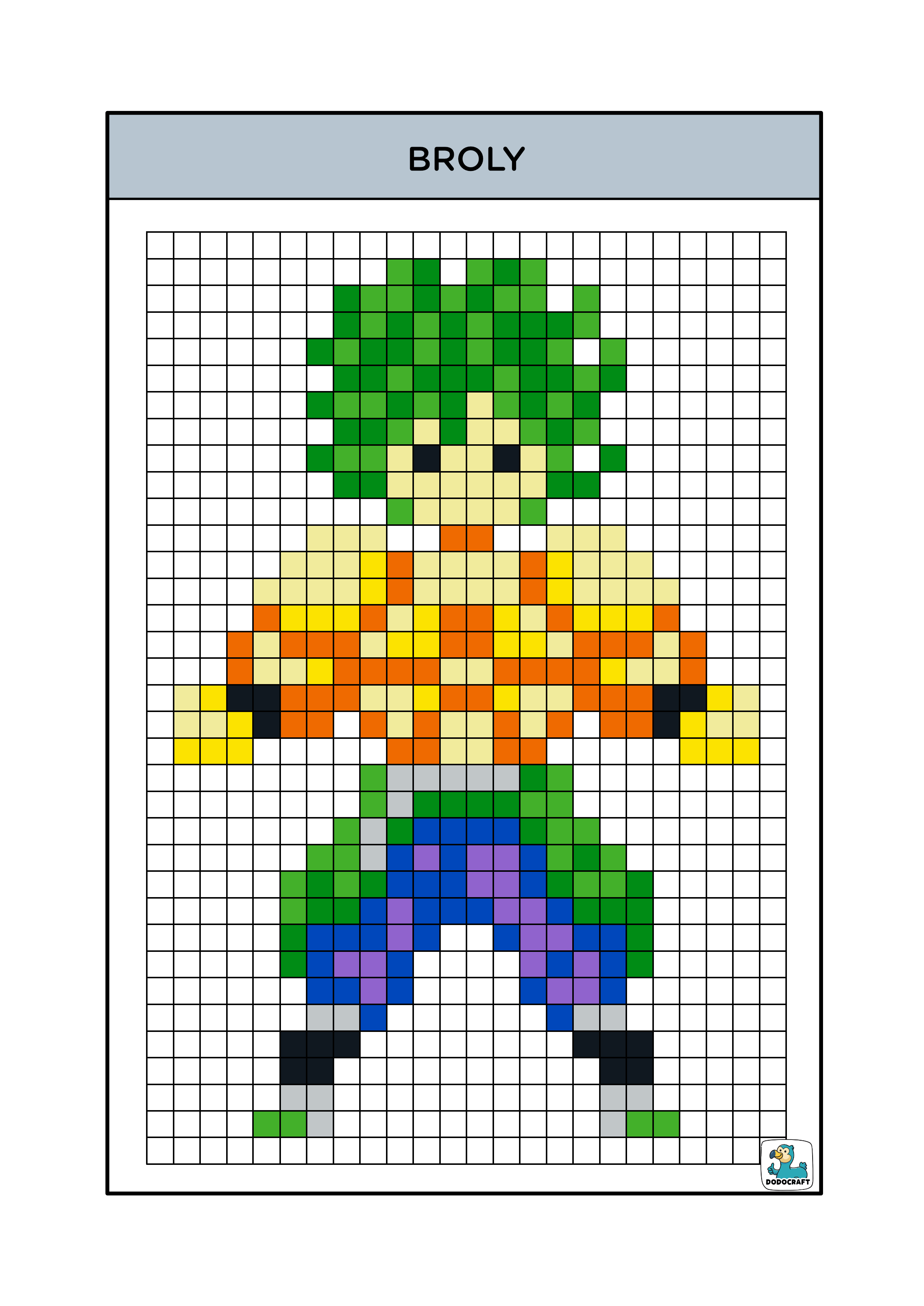 Pixel Art Broly