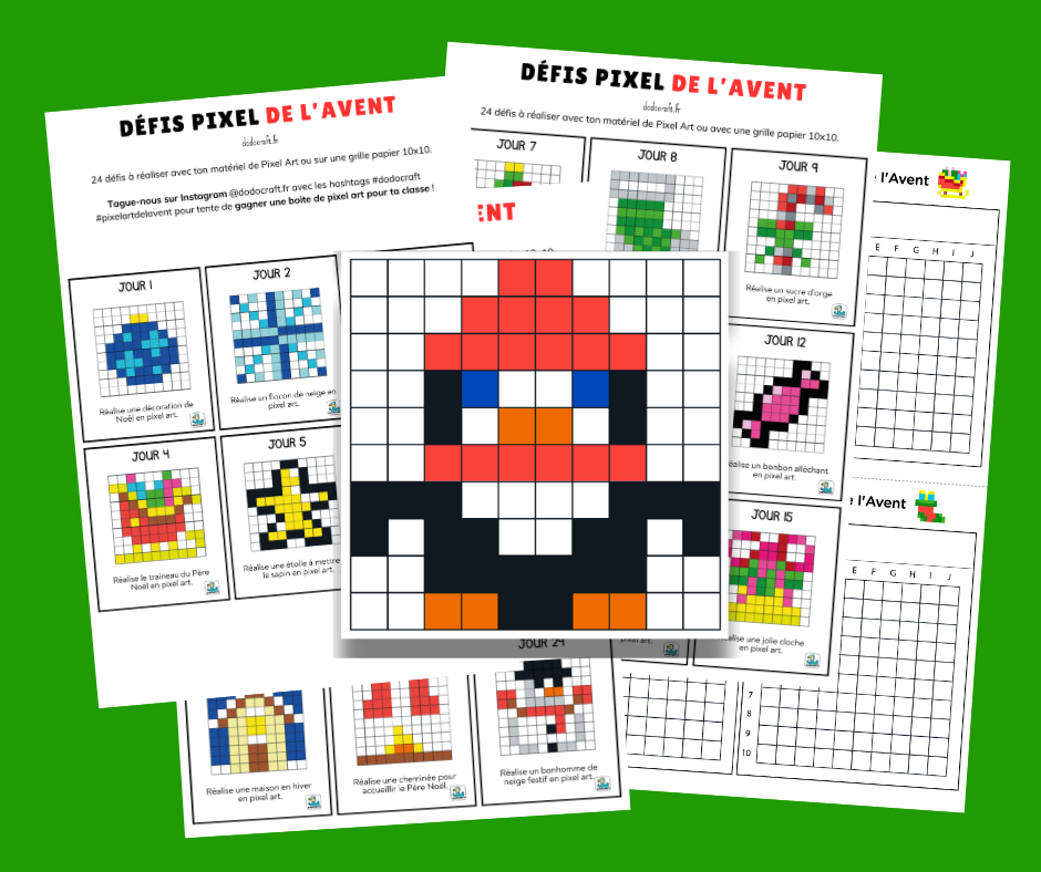 Desafíos Pixel de Adviento